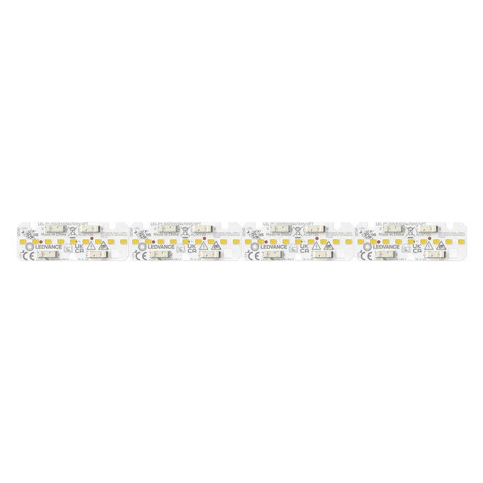 LEL P1 -500/830/24X70/HV/4PT white, horizontal, alternat