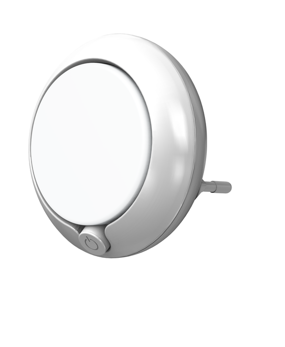 Lunetta Round White white, upright, sw. on