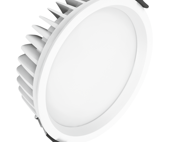 LED downlights with higher lumen levels, LED spots with 90 minutes fire resistance duration (BS476-20:1987, BS476-21:1987, EN1365-2) and LED floodlights with com-bined PIR motion and dayligh