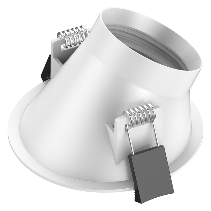 SPOTLIGHT MODULAR ASYMMETRICAL TRIM 95° BRANCO