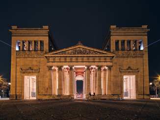 ECO HIGH POWER FLOODLIGHT 500W from LEDVANCE as the main light source of the Propylaeum