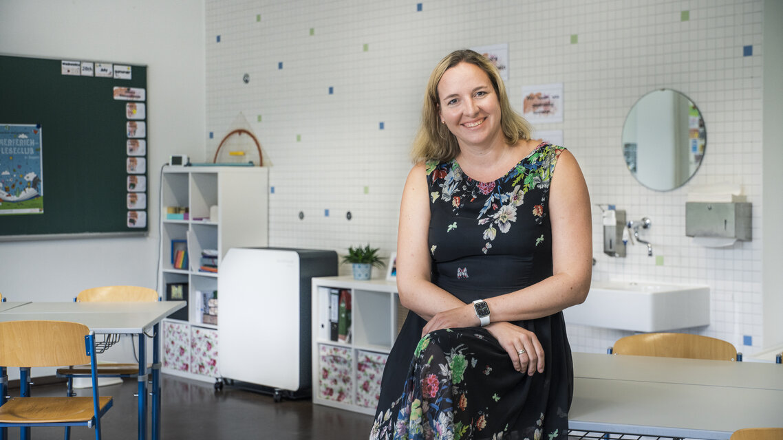 Safe Learning With UV-C Air Disinfection, Max-mannheimer Middle School, Garching