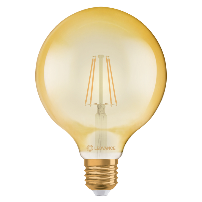 LED FIL VINTAGE GLOBE  2,5W/2500K 220lm BIV E27