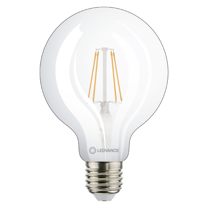 LED FILAMENTO GLOBE  CL 4,5W/2700K 470 lm BIV E27