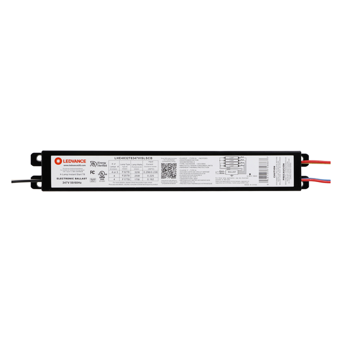 LEDVANCE HE BALLAST 4X32W T8  347V IS L SCB