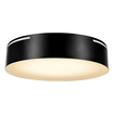 Flush Mount with Night Ring Black & White white, visualized function (thumbnail)