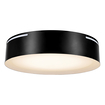 Flush Mount with Night Ring Black & White white, visualized function (thumbnail)