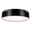 Flush Mount with Night Ring Black & White white, visualized function (thumbnail)