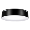 Flush Mount with Night Ring Black & White white, visualized function (thumbnail)