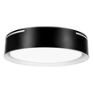 Flush Mount with Night Ring Black & White white, visualized function (thumbnail)