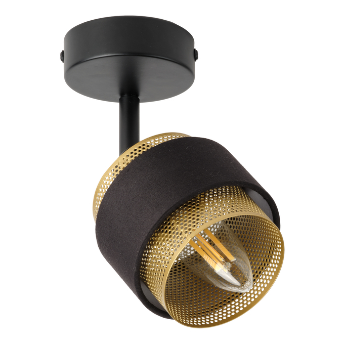 Decor Spot Hornet 1X2.8W 827 E14 Black