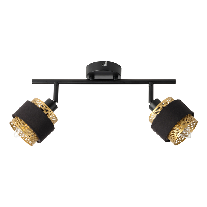 Decor Spot Hornet 2X2.8W 827 E14 Black