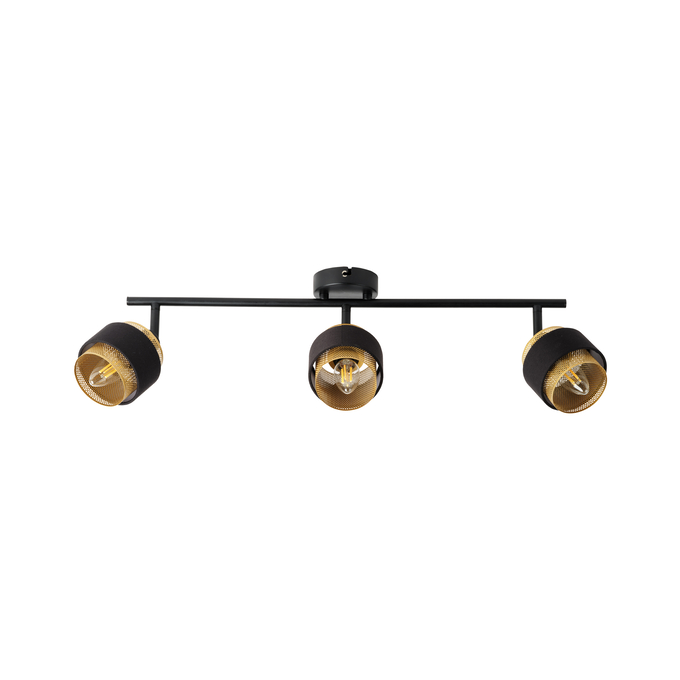 Decor Spot Hornet 3X2.8W 827 E14 Black