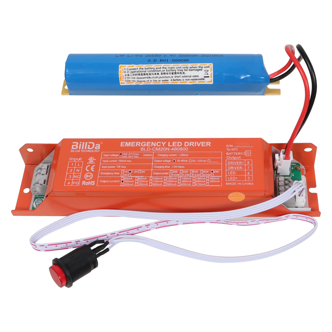 EMBB CM20N 8W DC white, top view