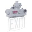 HAZ EXIT SIGN C1D1 120-277V LITHIUM GR white, diagonal (thumbnail)