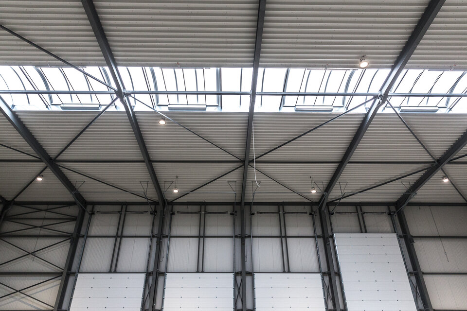 Krachtige LED verlichting met hoge lichtopbrengst voor nieuwe loods